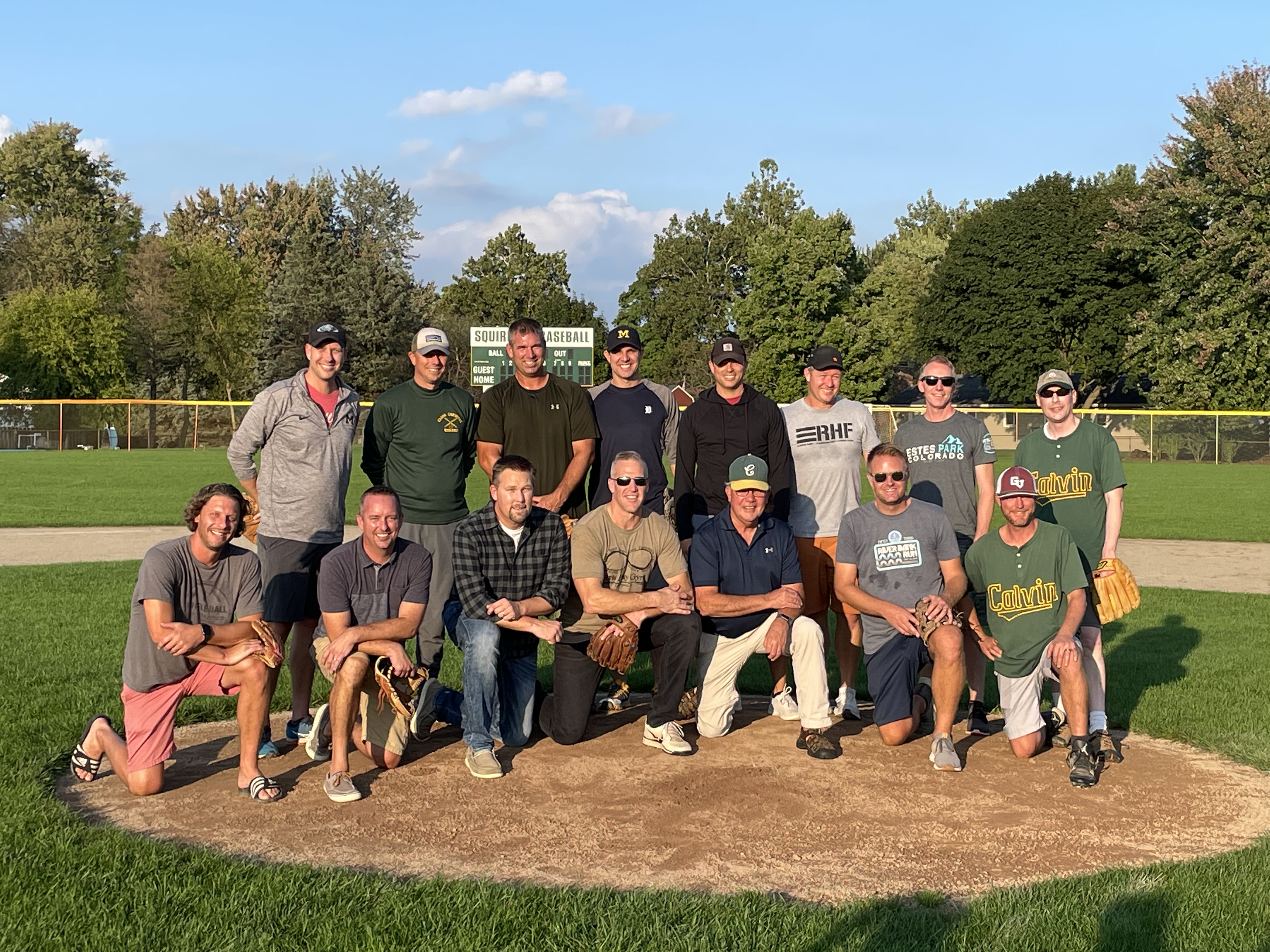 Calvin Christian baseball players reunite after 25 years