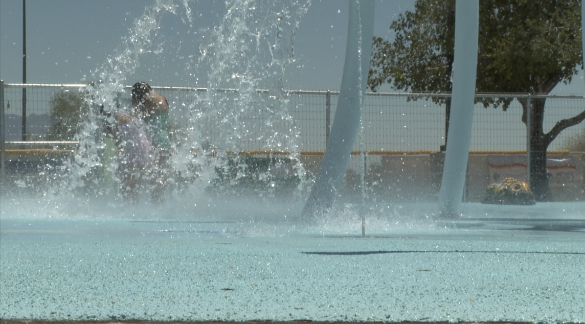 Sahuarita opens first-ever splash pad at Anamax Park just in time for summer
