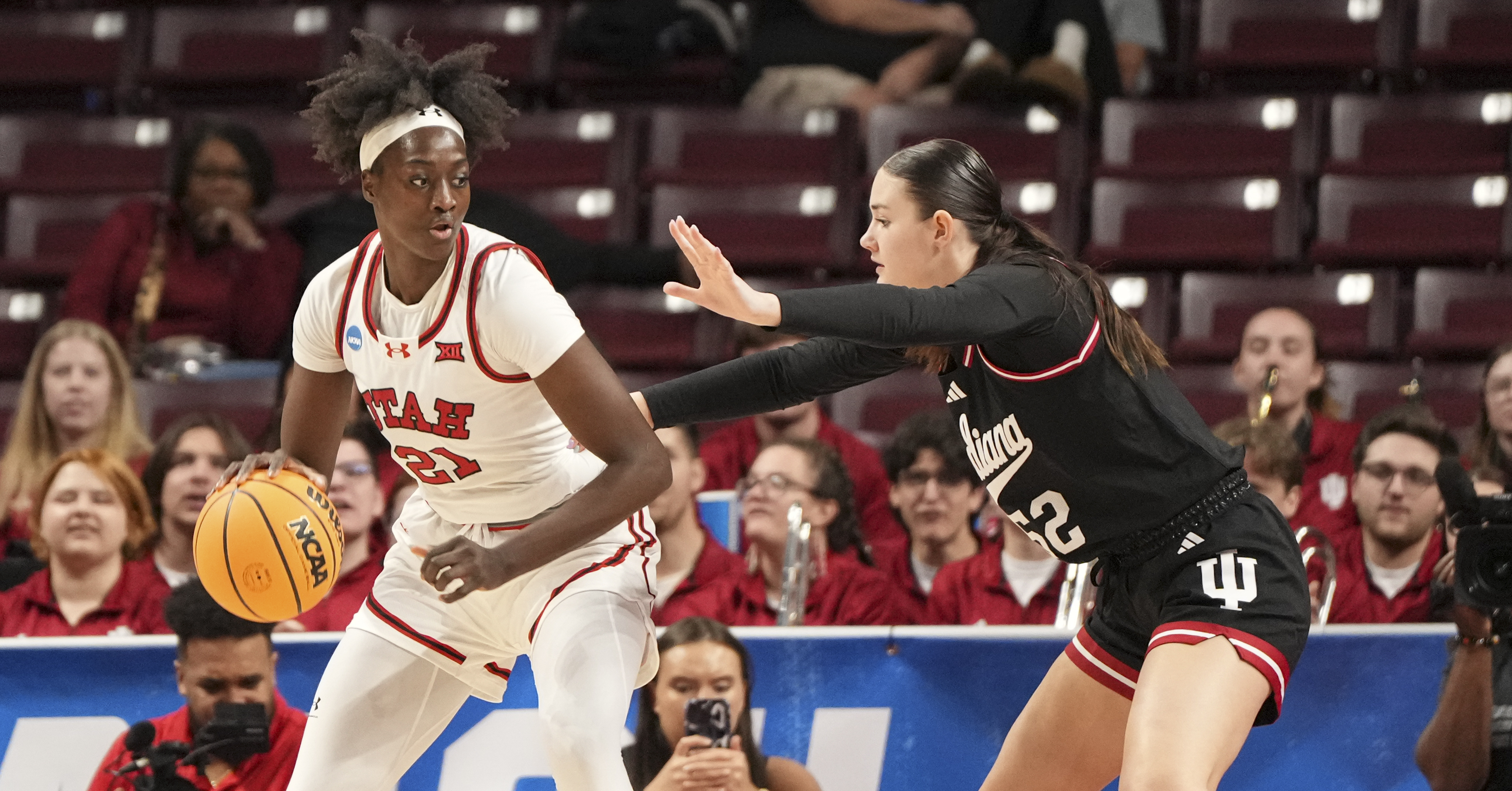 NCAA Indiana Utah Basketball