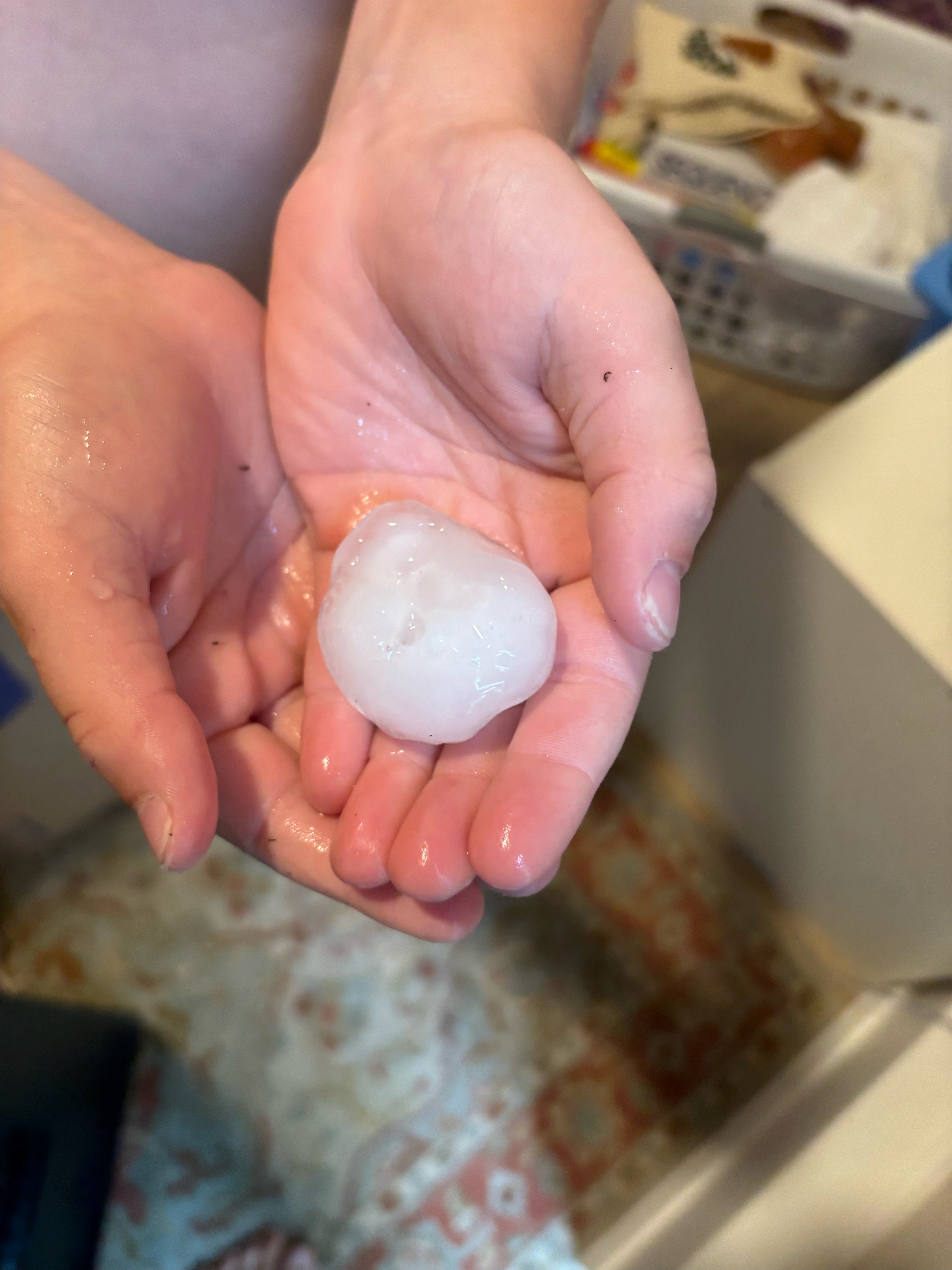 Jenks hail 