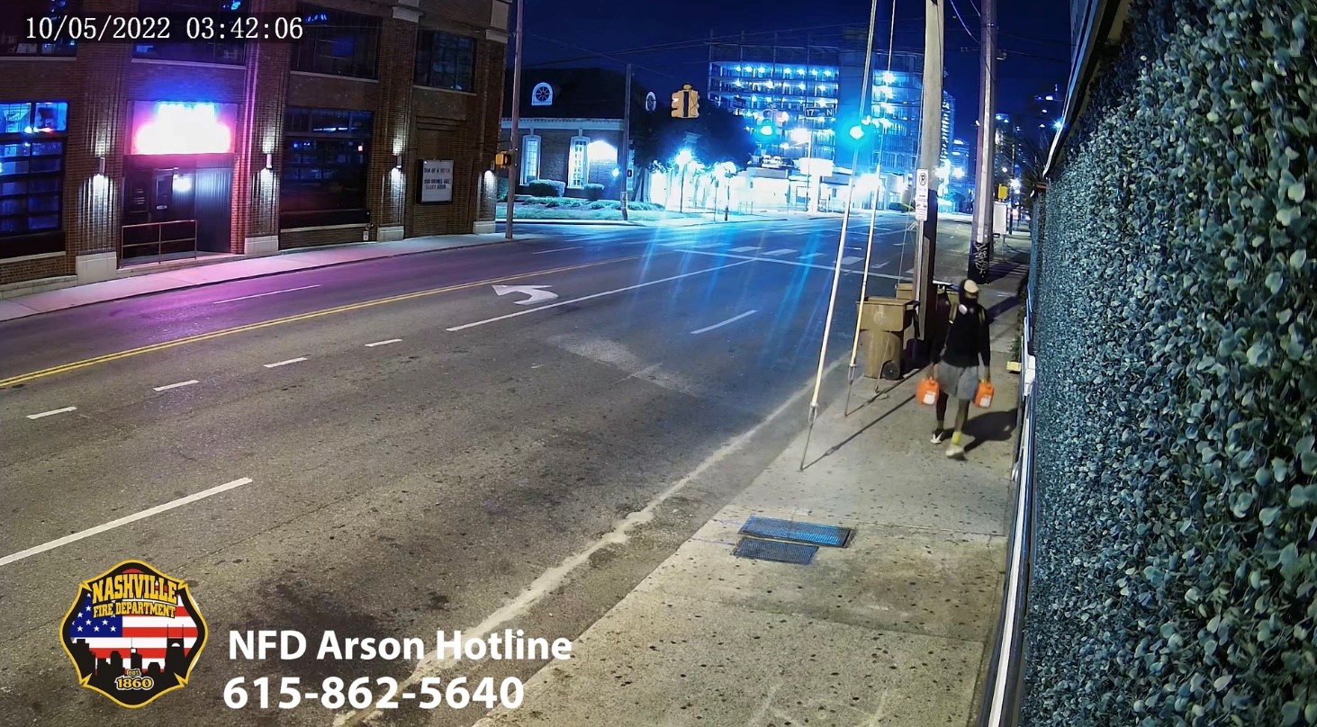 NFD Seeks Arson Suspect Caught on Video 