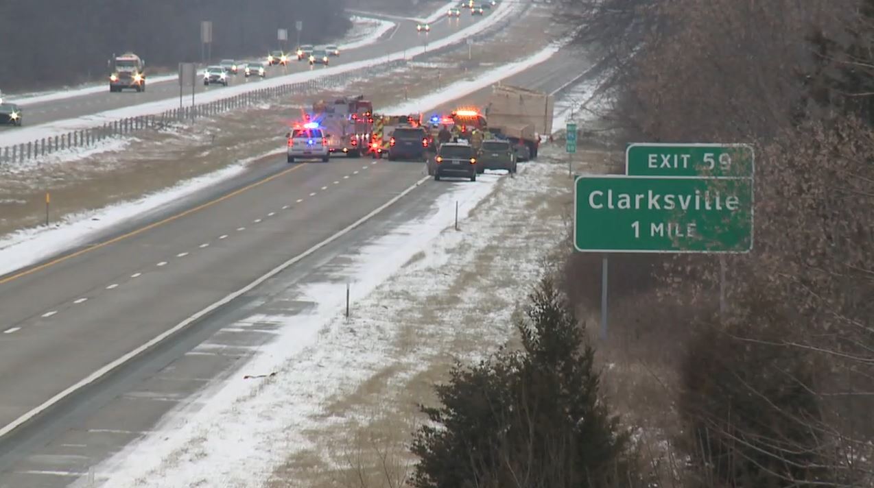 Incident near clarksville exit.JPG