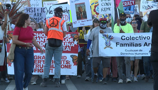 May Day march in Tucson