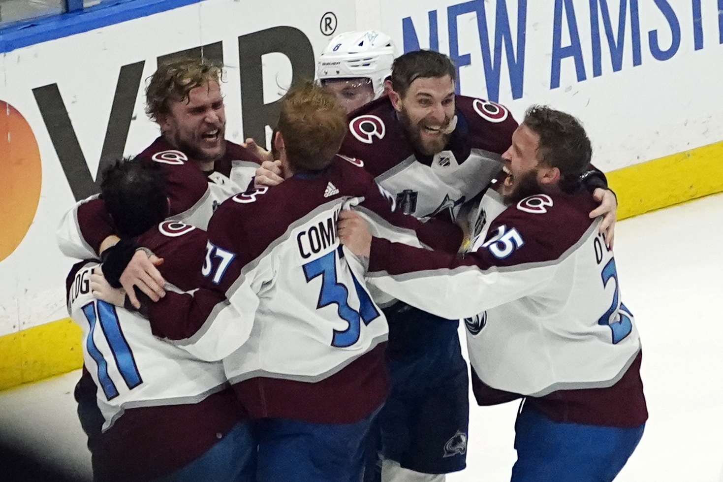 Stanley Cup Avalanche Lightning Hockey