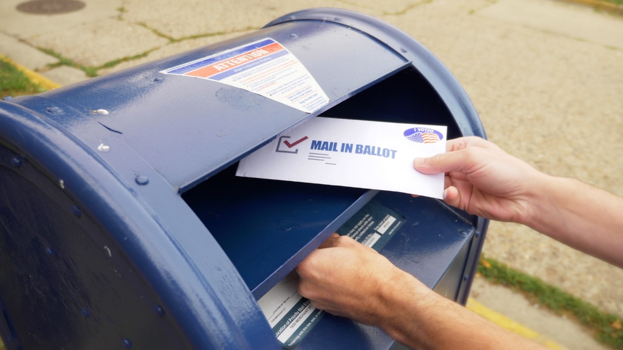 Mailing a ballot 