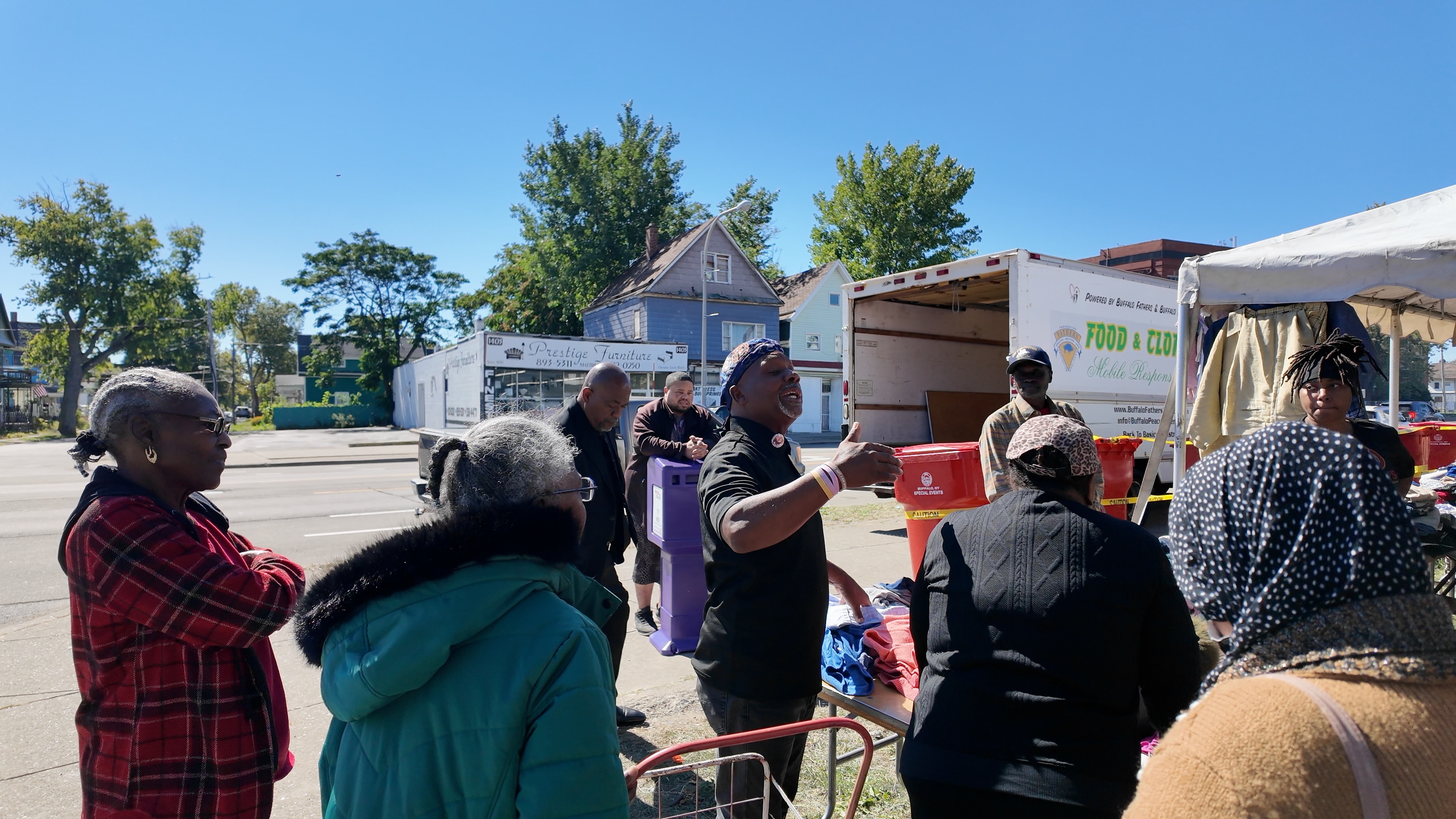 'The need is so great': Buffalo F.A.T.H.E.R.S. and city host community giveaway
