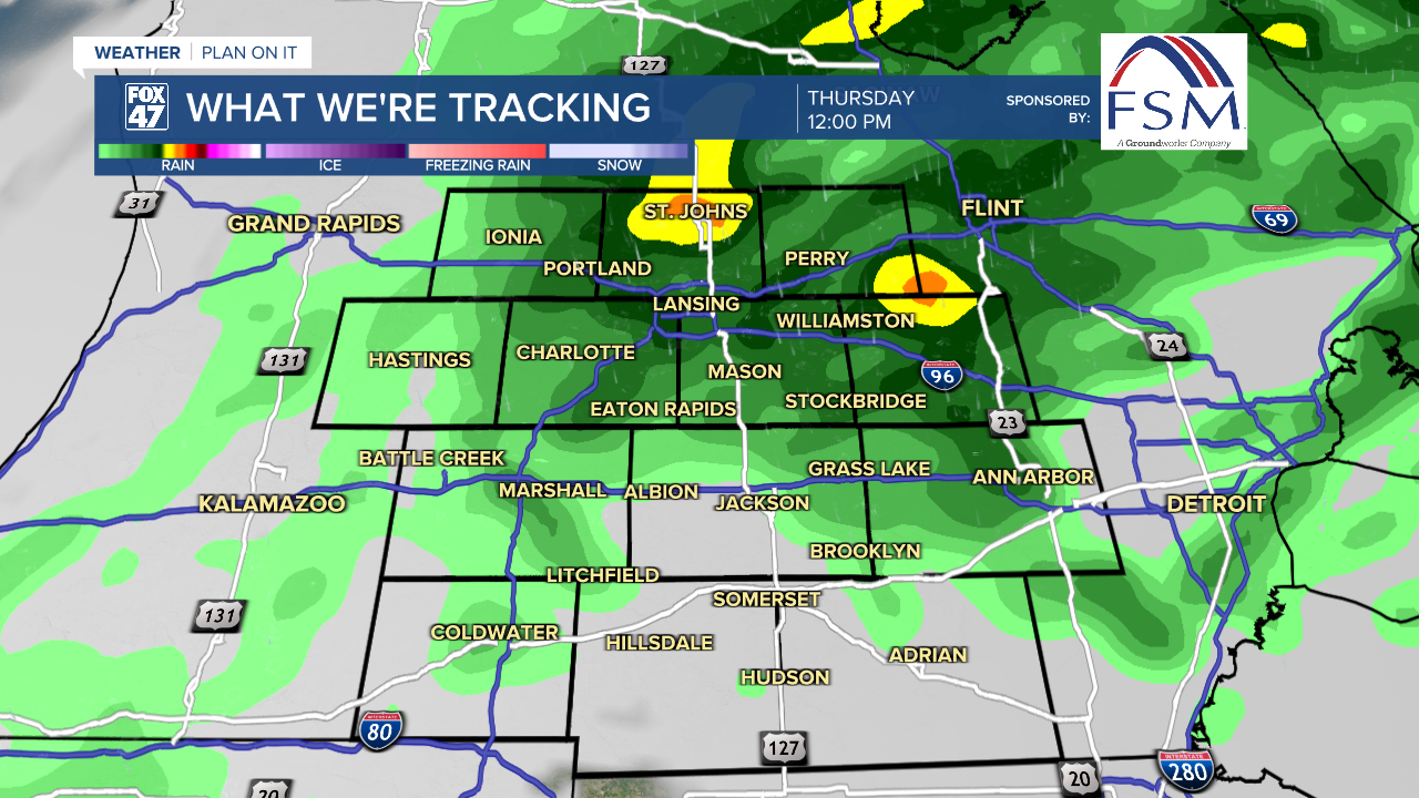 Remnant showers continue in our neighborhoods today