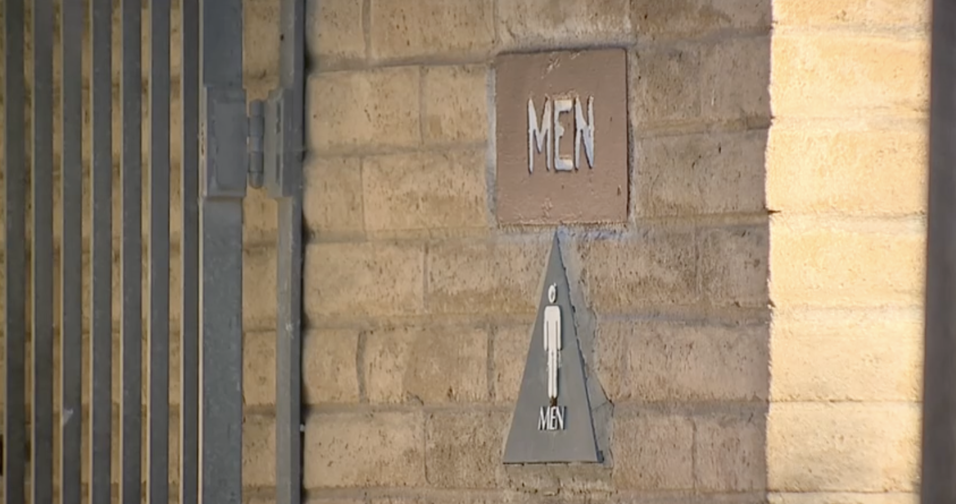 restrooms 