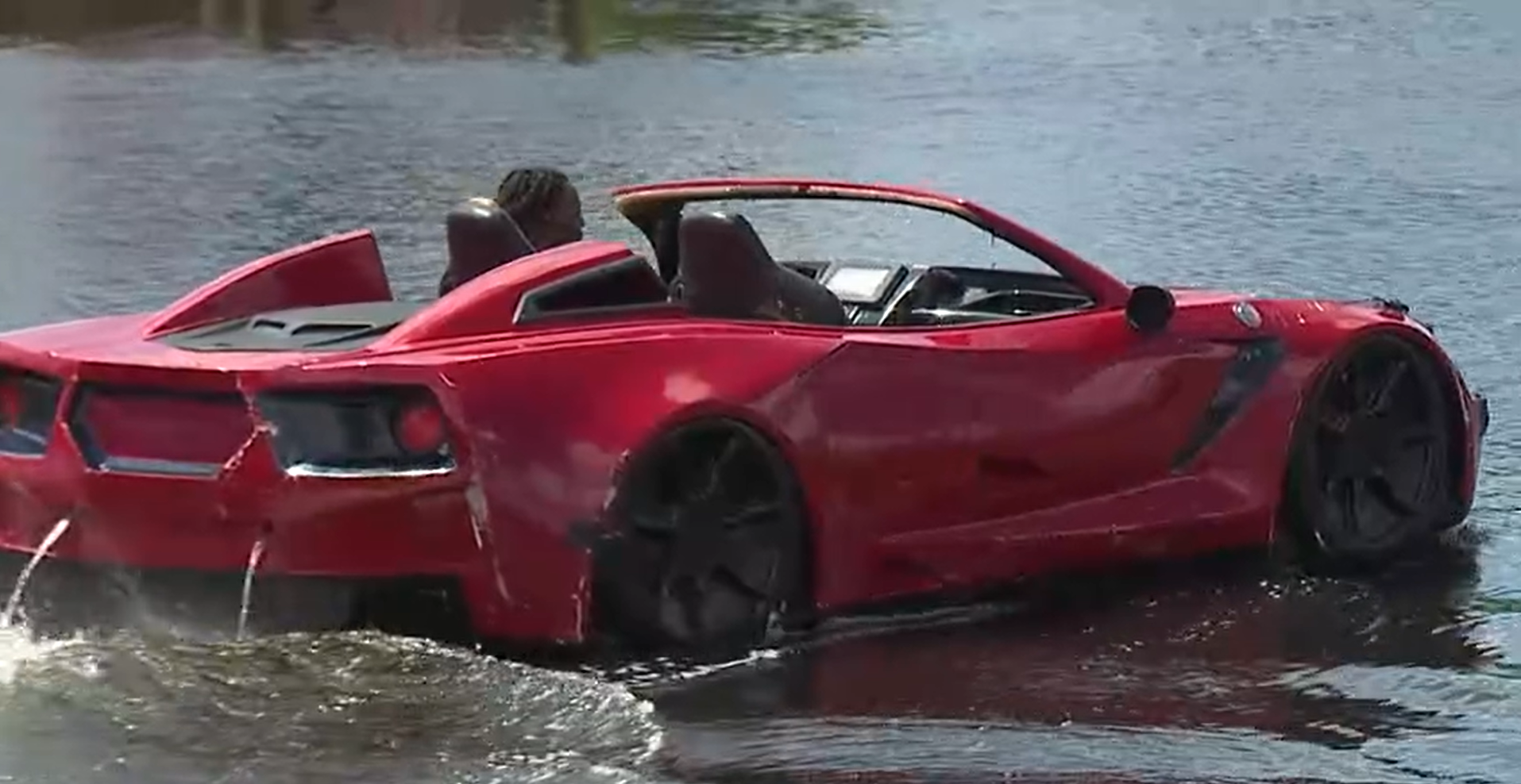 Drive a Corvette or Rolls-Royce on the water with Tampa Bay's Exotic Jetcars in a U.S. first