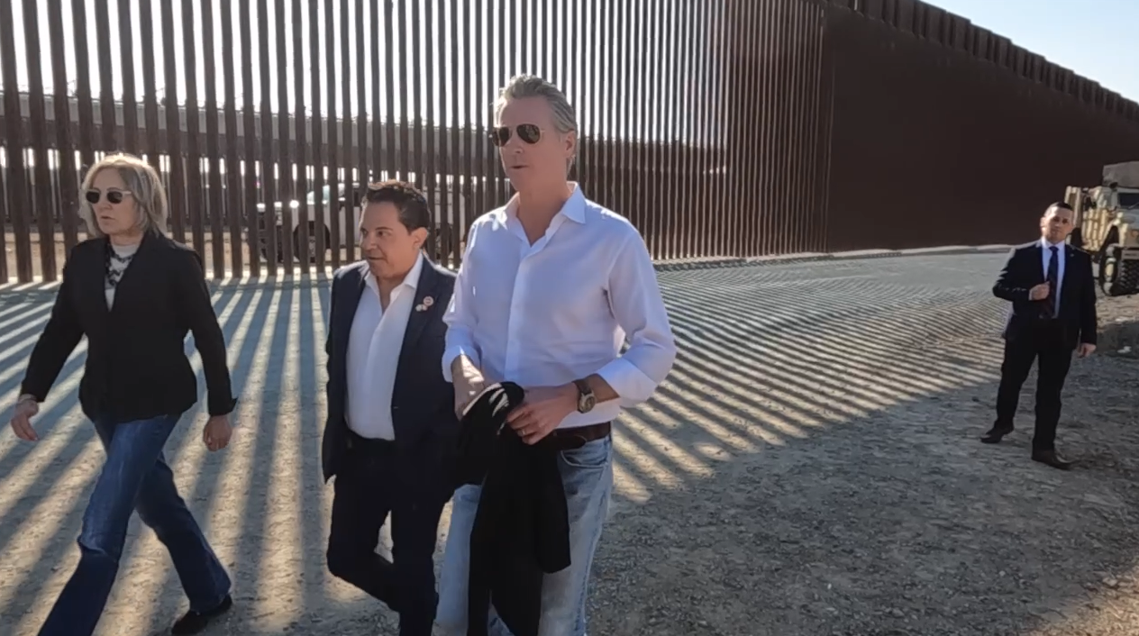 Newsom at border 12/5/24