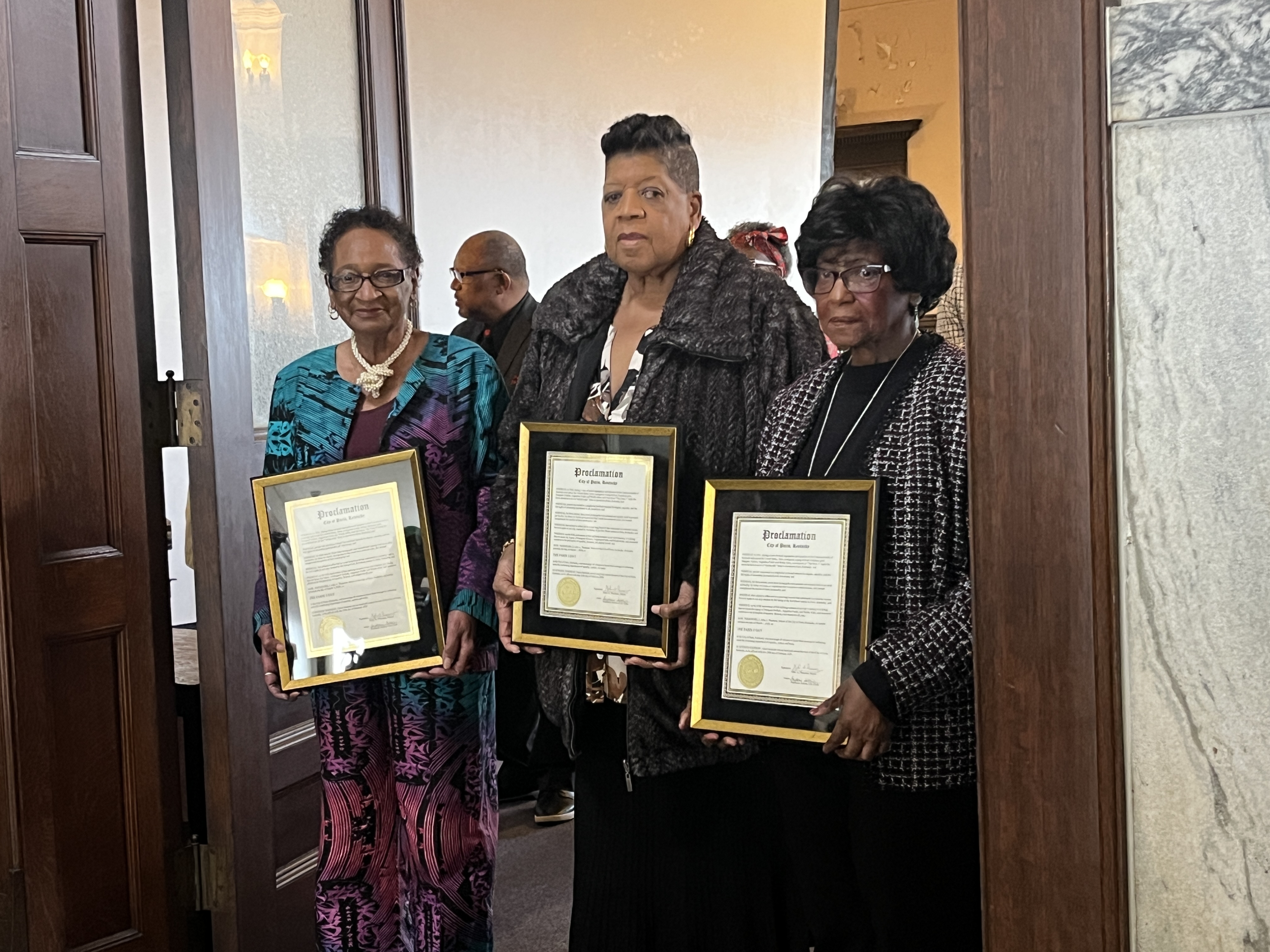 Paris 3 honored in Bourbon County