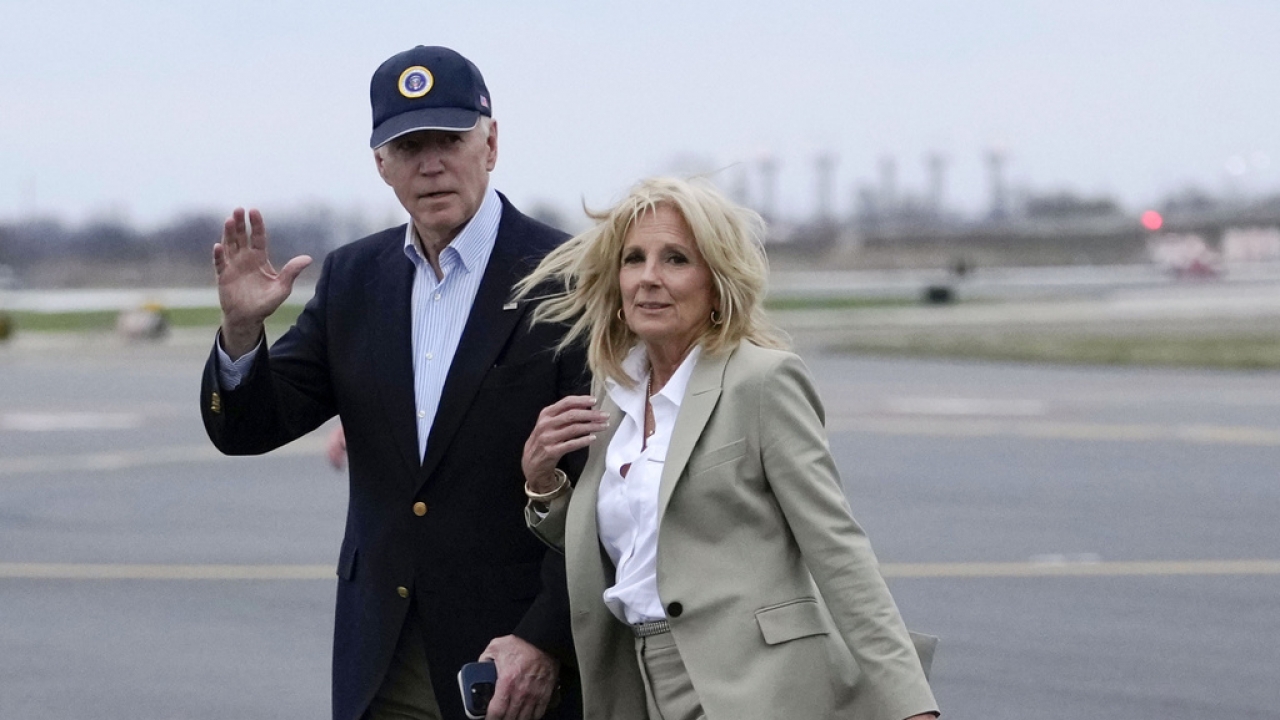 President Joe Biden and first lady Jill Biden.