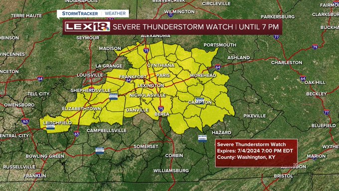 Severe thunderstorm watch