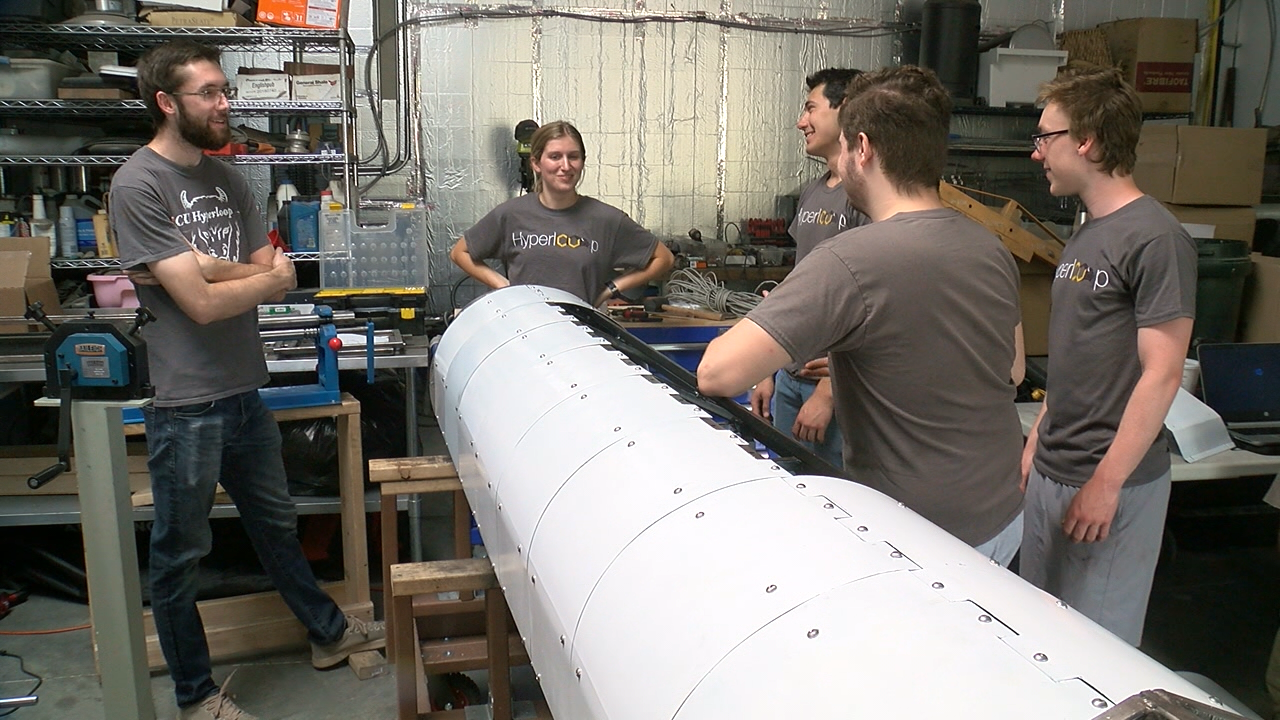 CU Hyperloop team