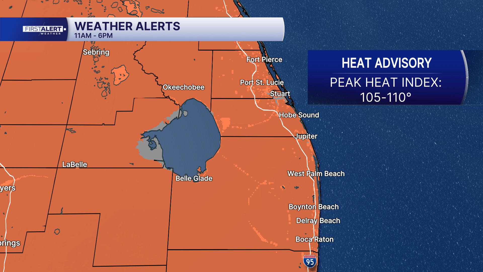 Heat Advisory Aug. 11, 2026