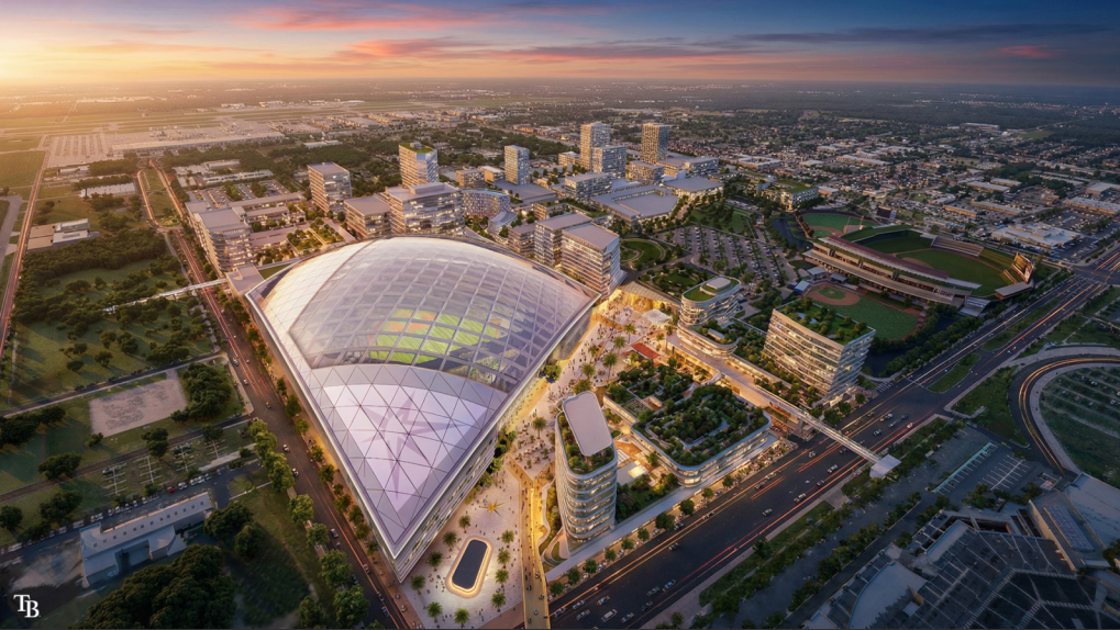 Tampa Bay Rays ballpark renderings Dale Mabry