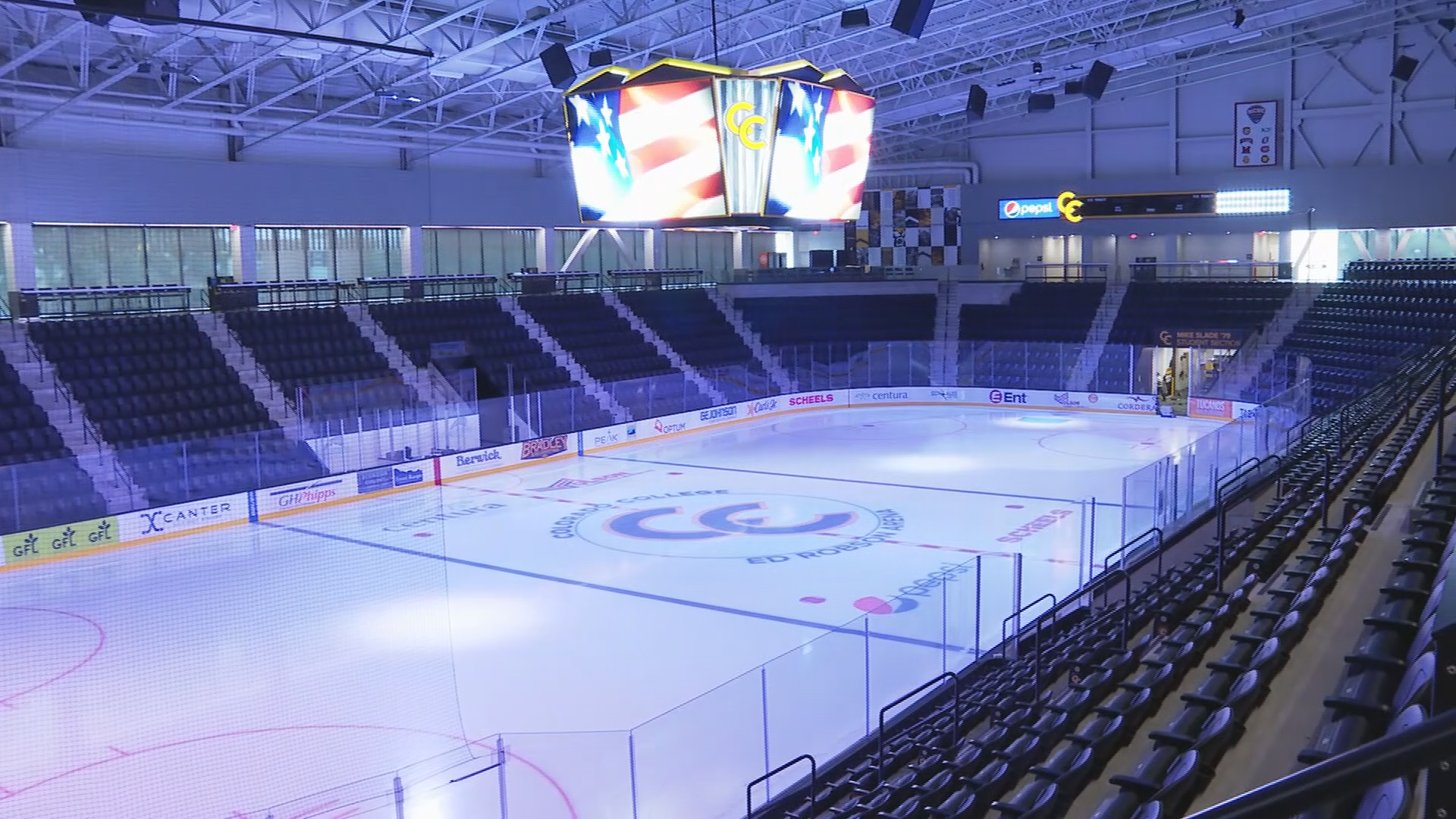 A look at the Ed Robson Arena, home of CC hockey