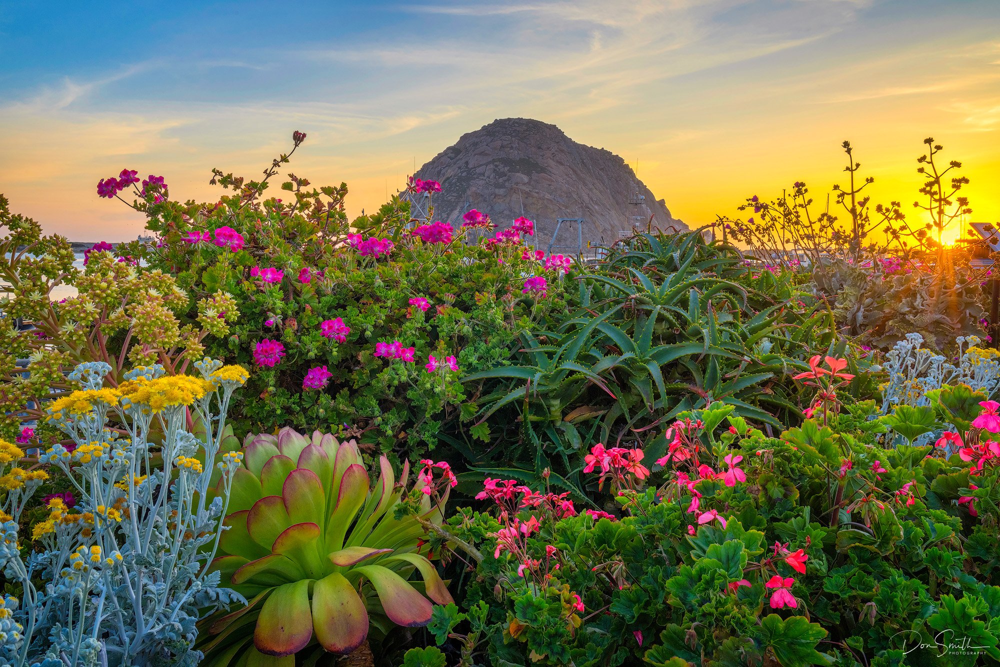 Sunset over Morro Bay