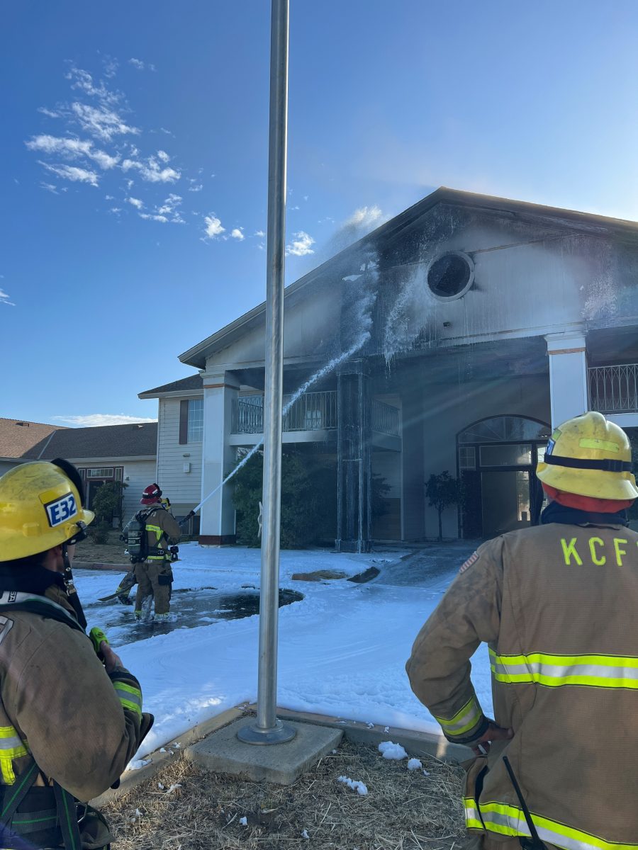 Wasco fire at former Valley Rose Golf Clubhouse