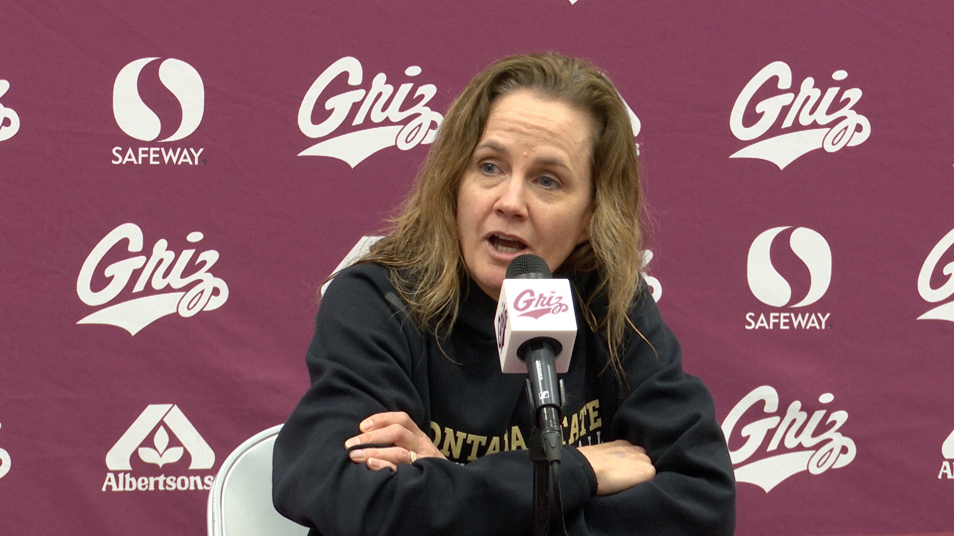 Tricia Binford postgame press conference, Missoula
