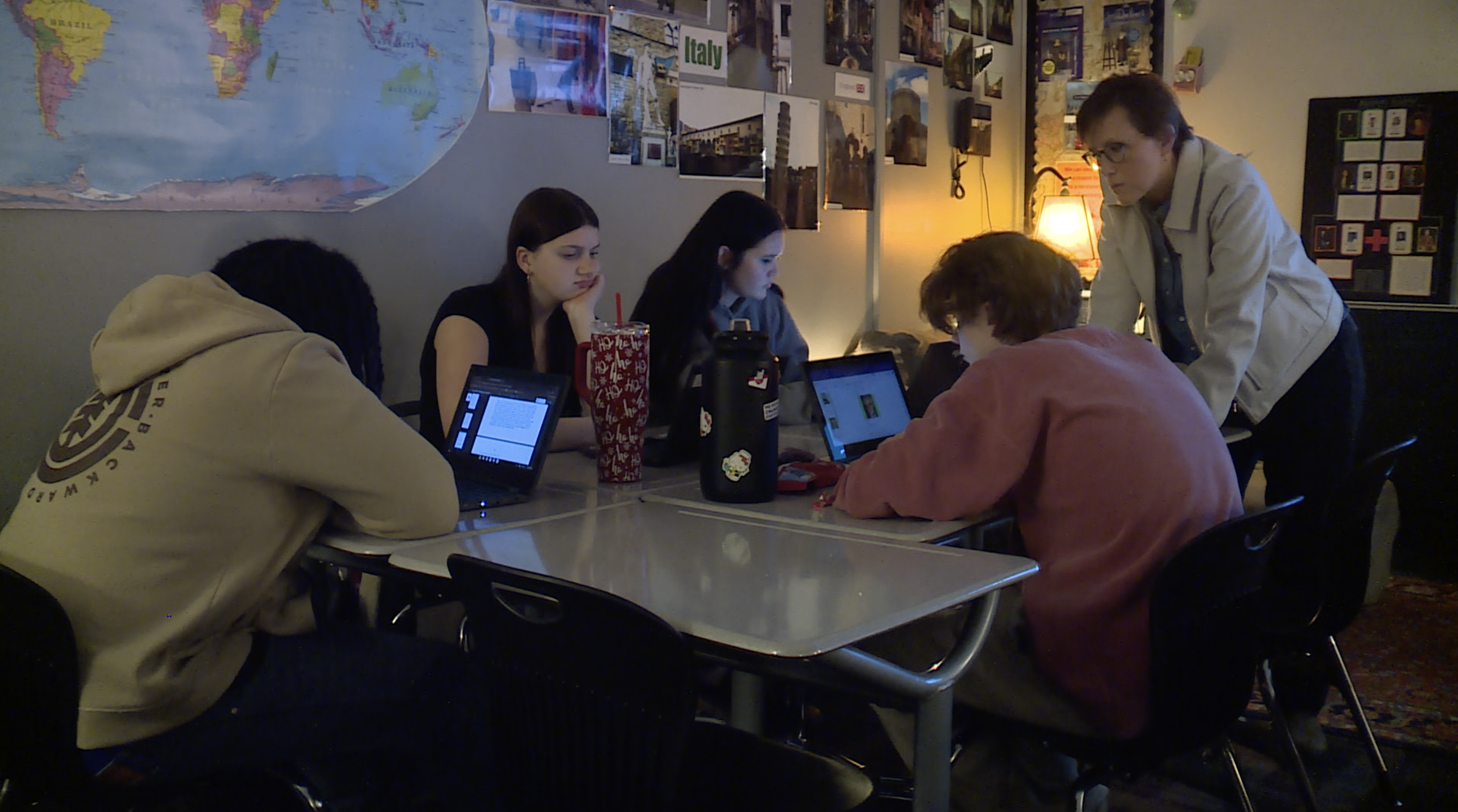 Jenny Buchanan Holocaust Studies class at Lee's Summit North