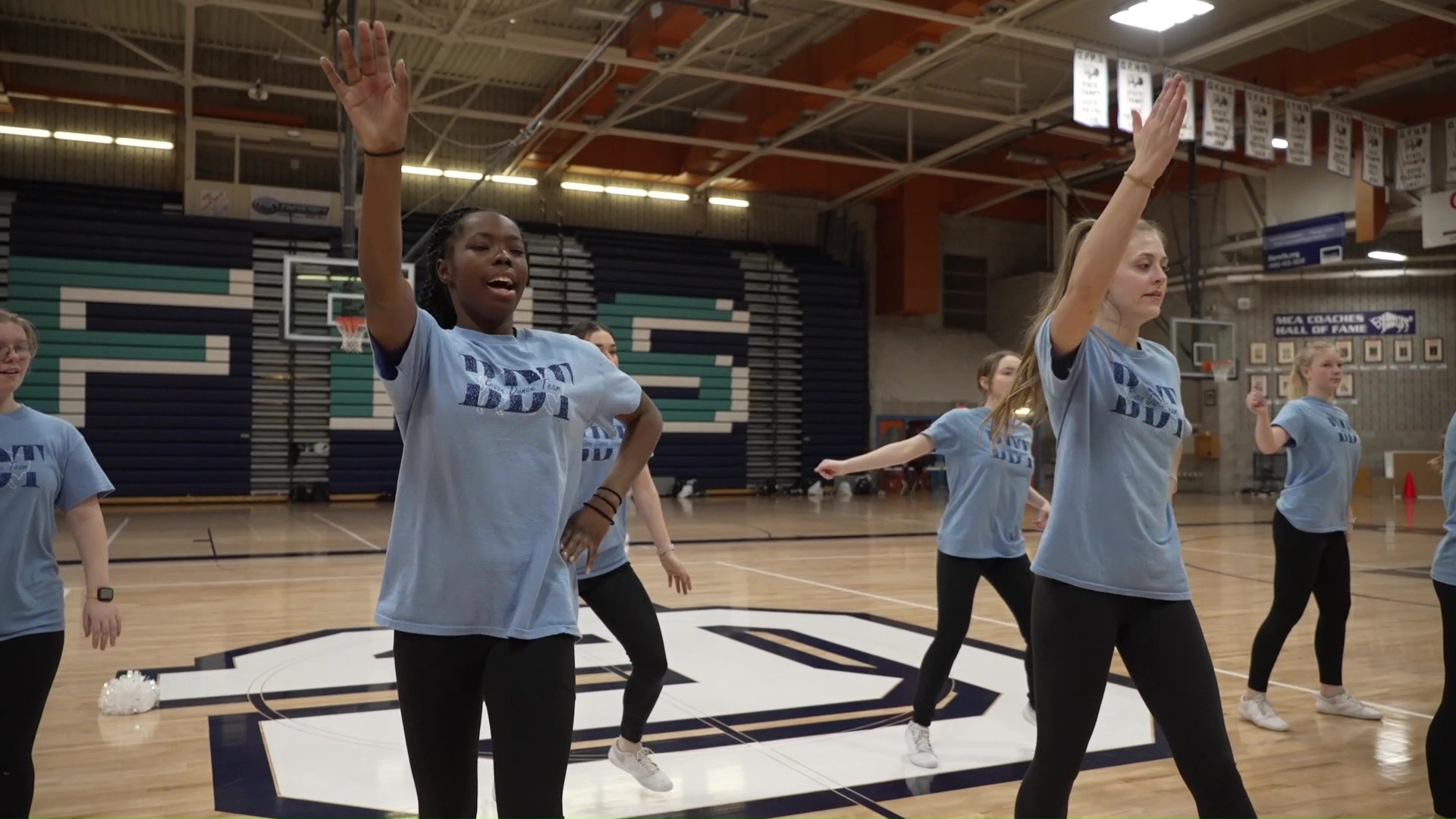 Great Falls High School dance team