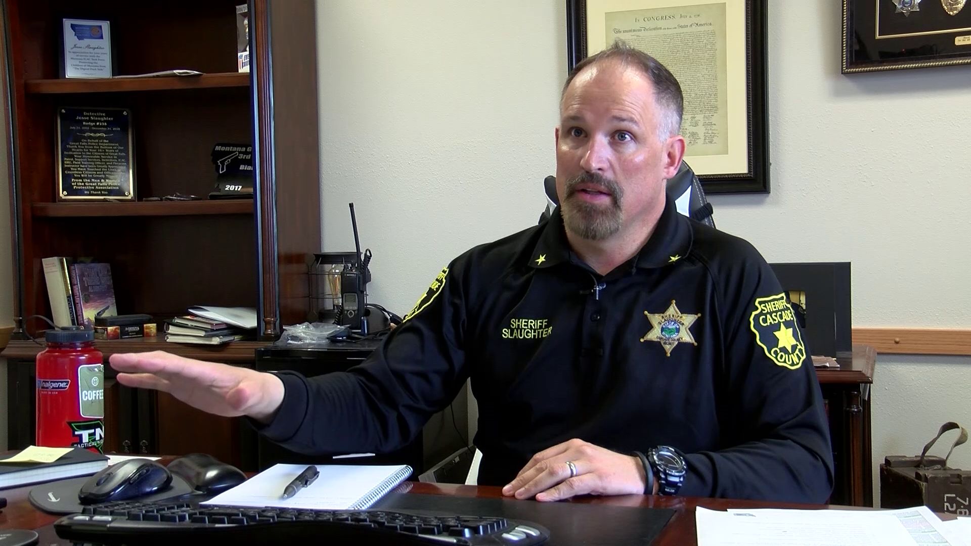 Cascade County Sheriff Jesse Slaughter