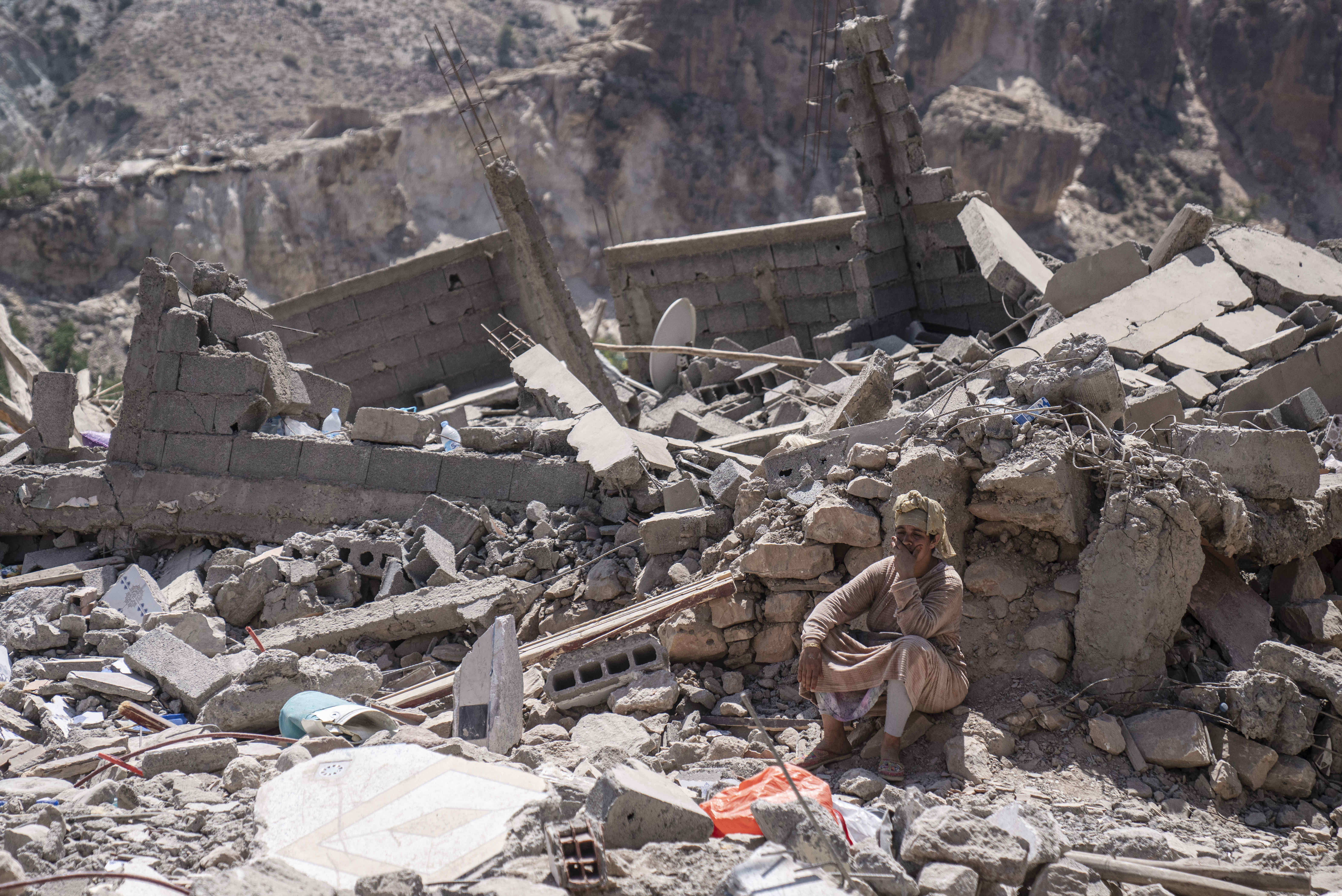 APTOPIX Morocco Earthquake