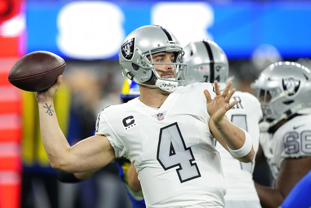 Raiders Carr Football
