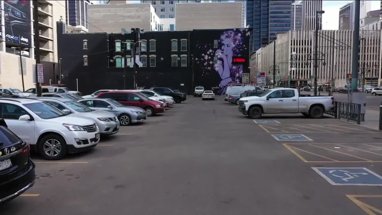 Denver private parking lot