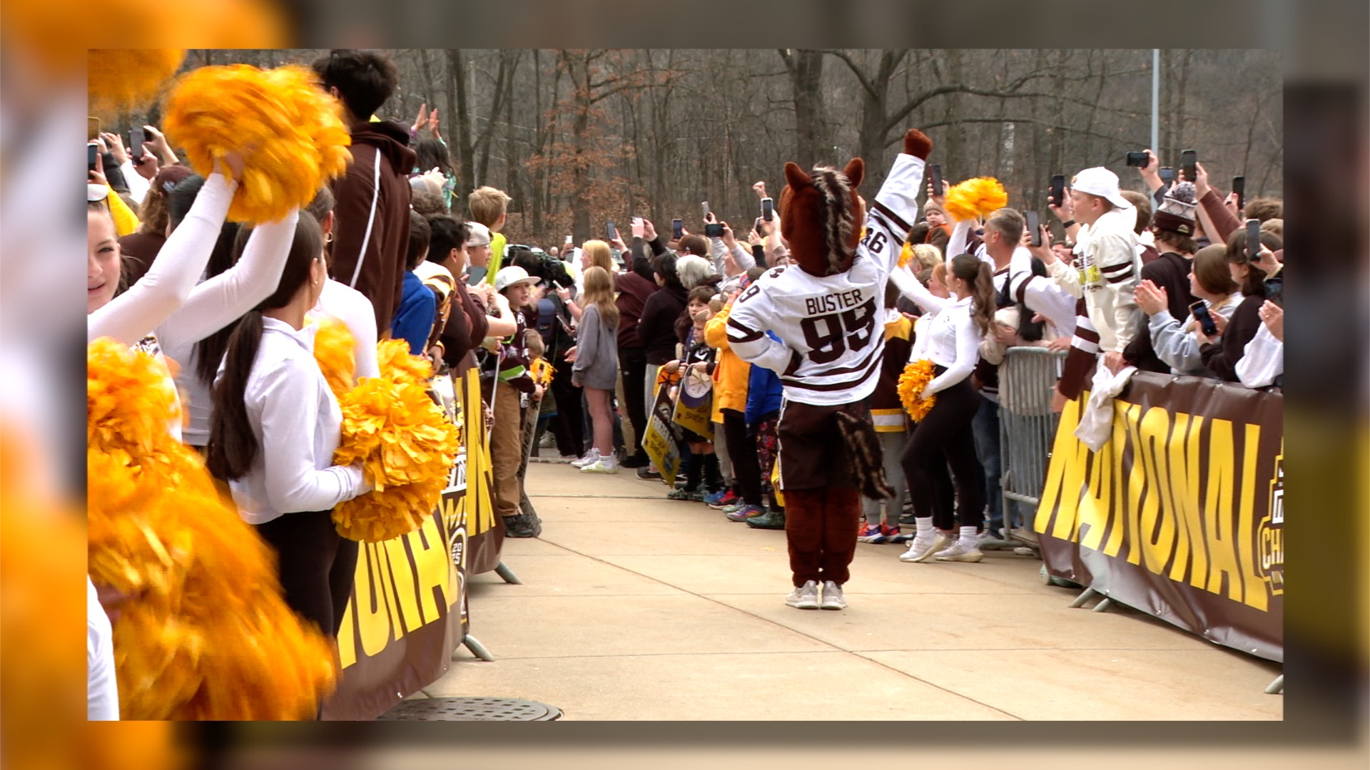 WMU fans celebrate first-ever NCAA Ice Hockey National Championship win