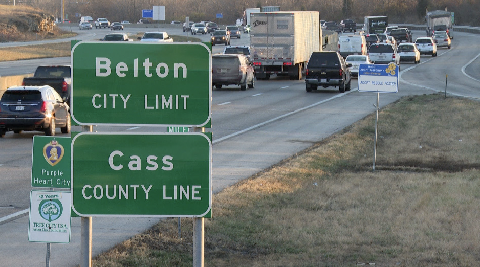 Belton I-49 Traffic