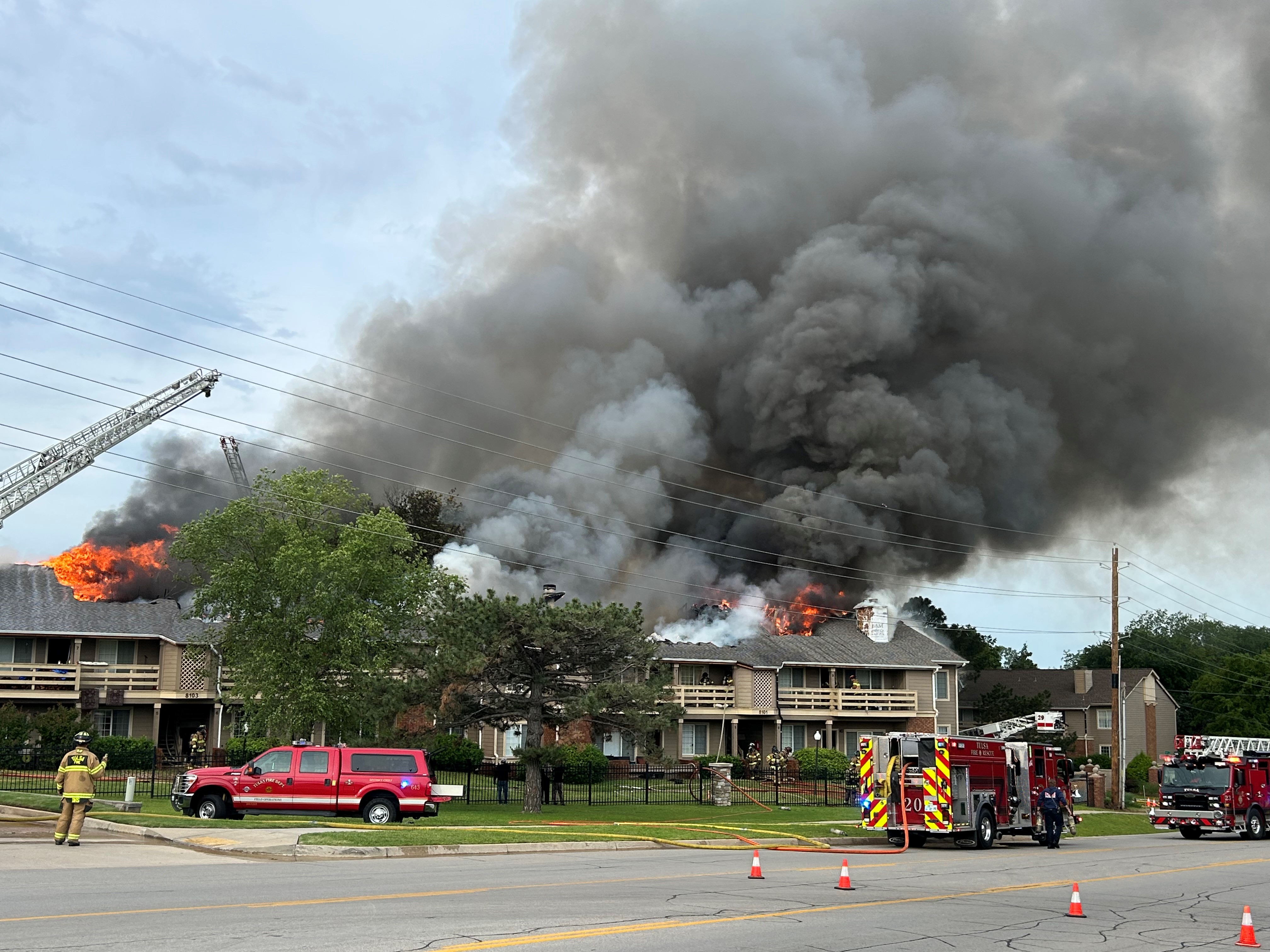 Broken arrow fire 