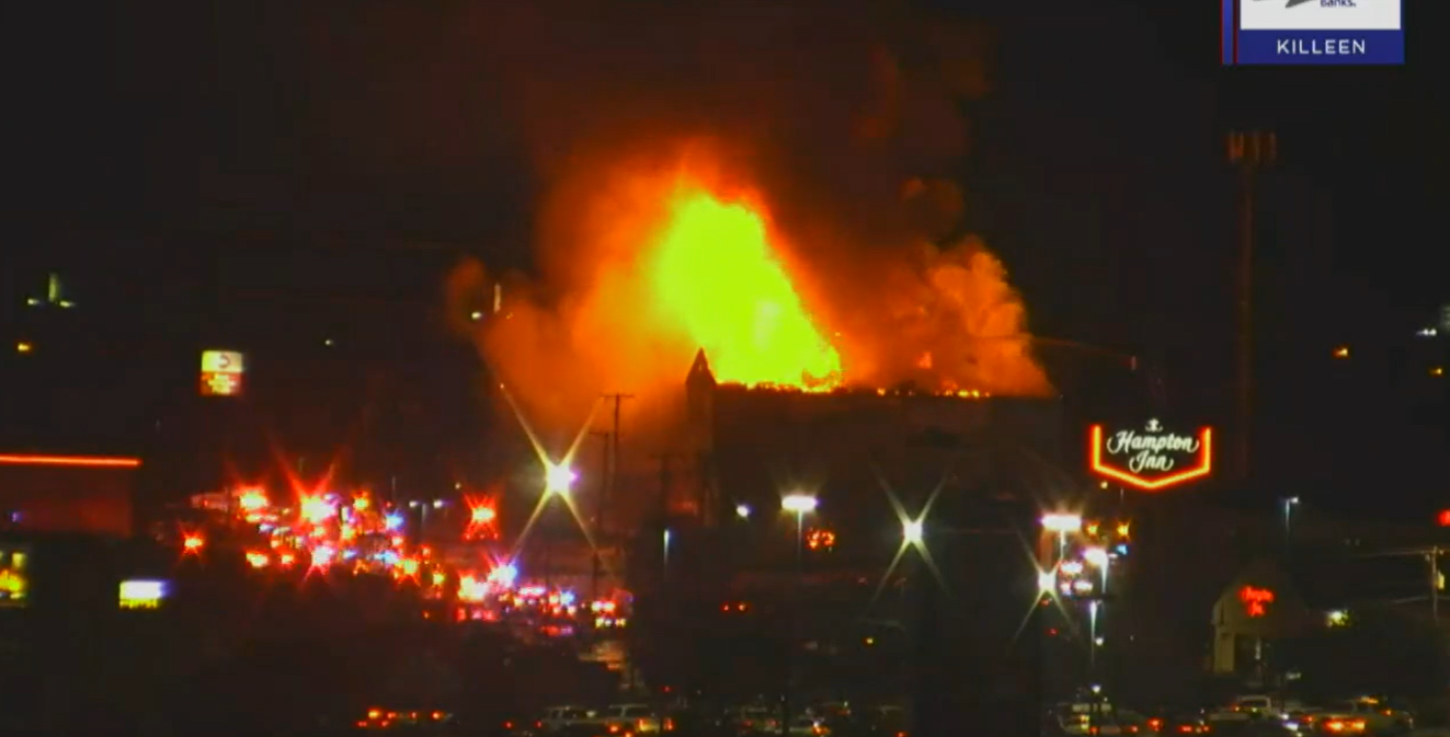 Hilton Garden Inn fire