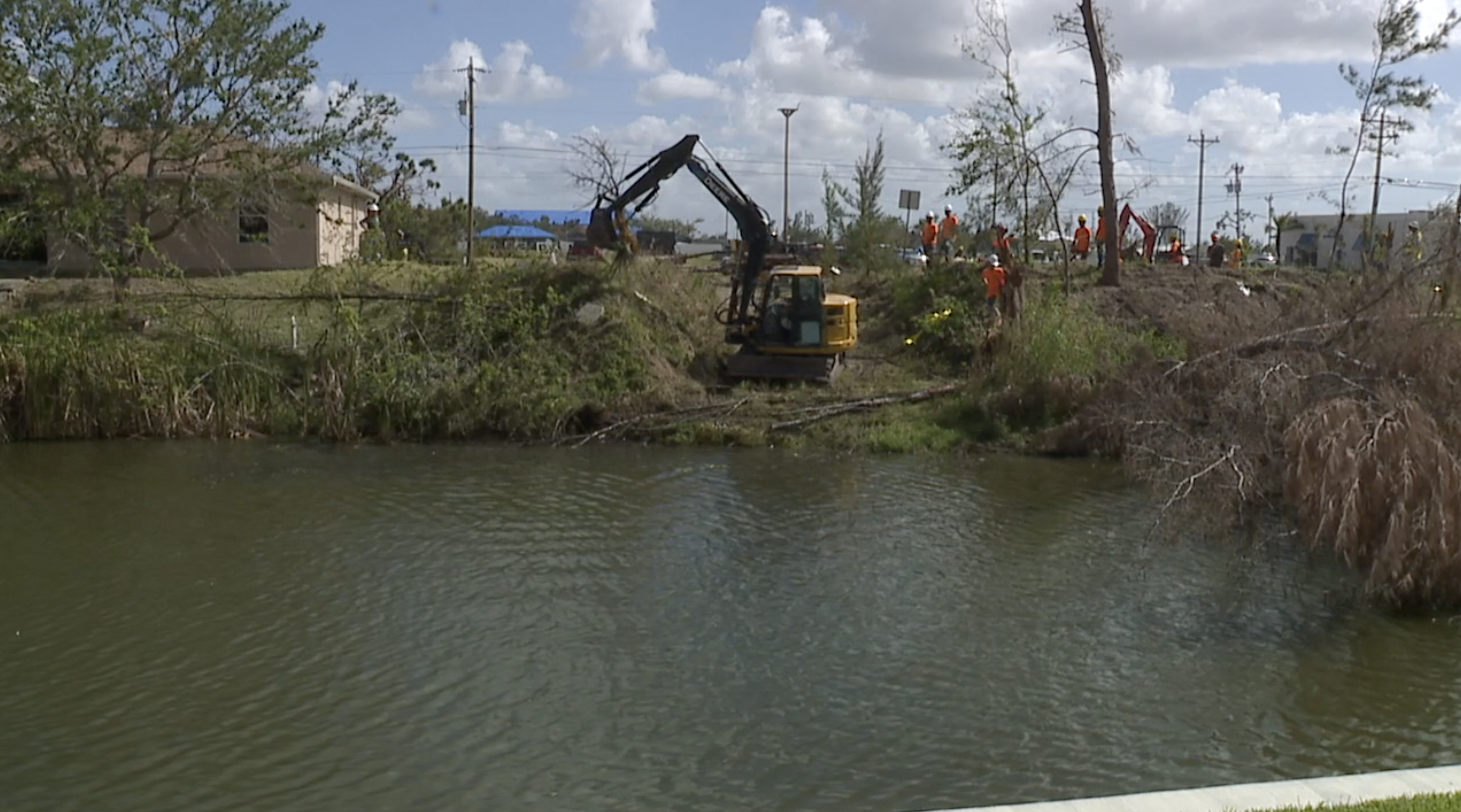 cape coral canal debris cleanup