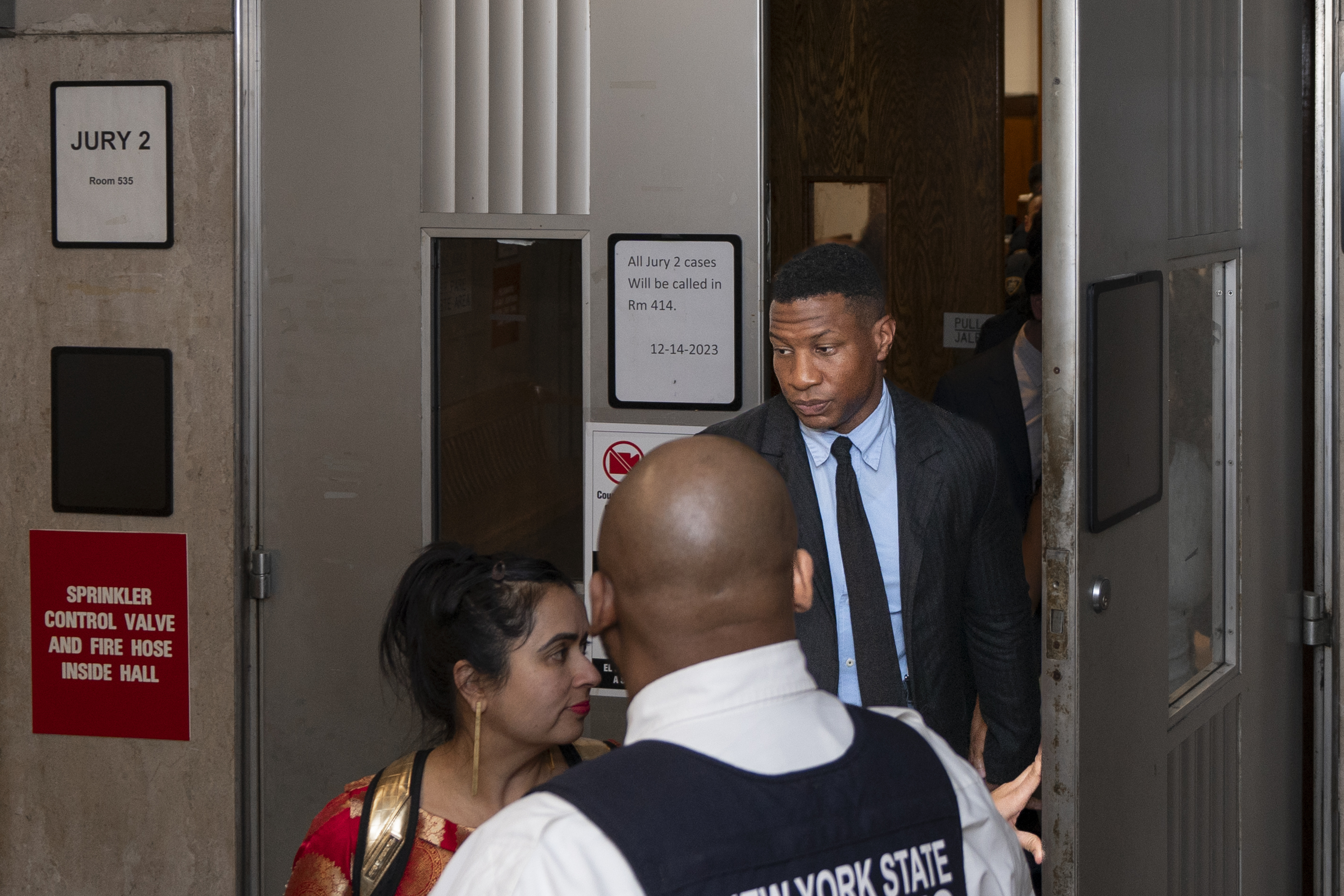 Jonathan Majors Assault