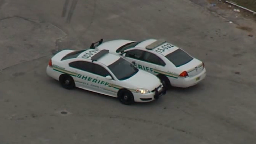 Polk County Sheriff's cruisers aerials