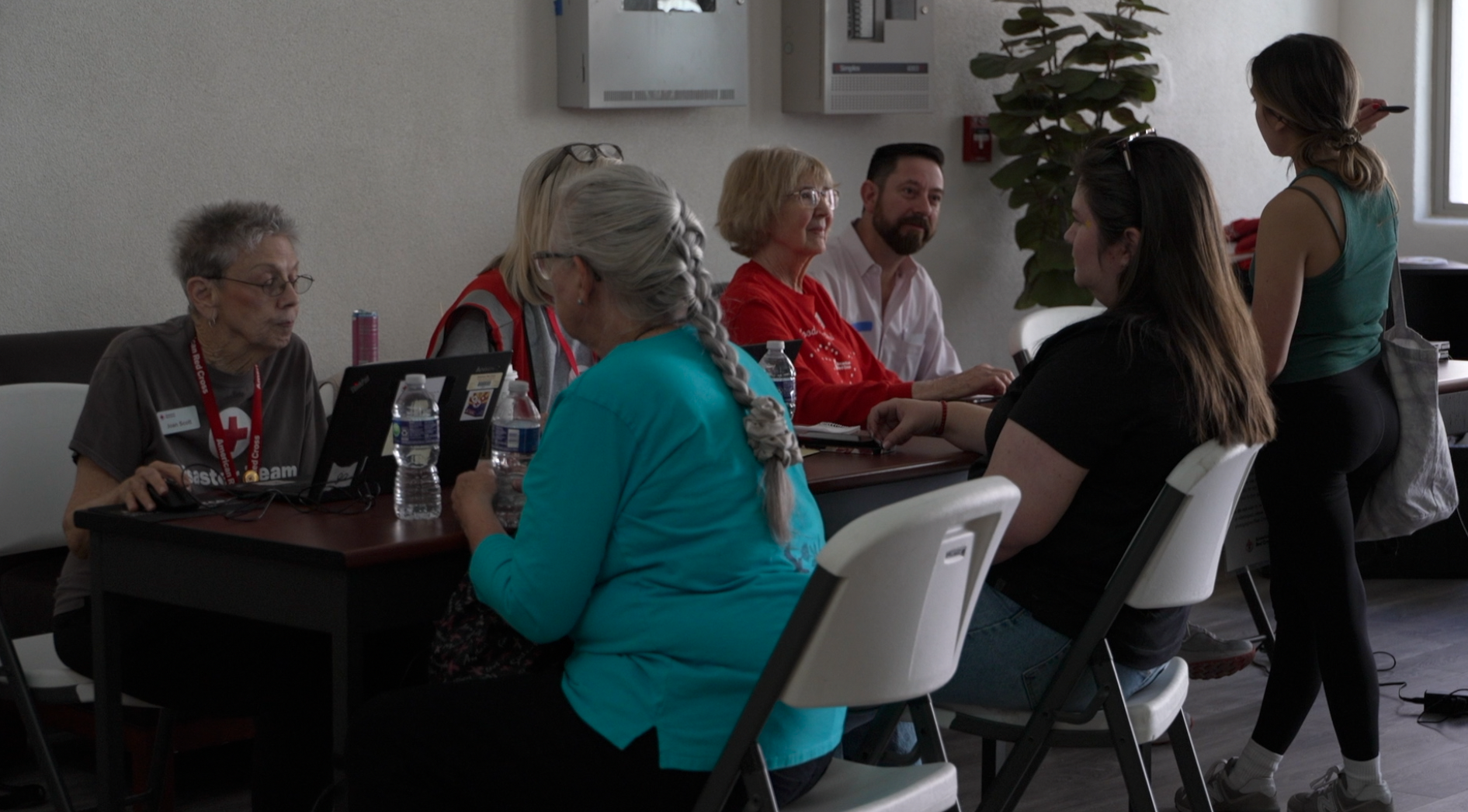 American Red Cross Hosts Shelter Simulation