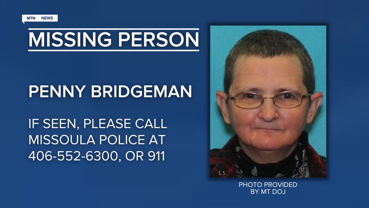 Missing-Endangered Person Advisory for Penny Elizabeth Bridgeman