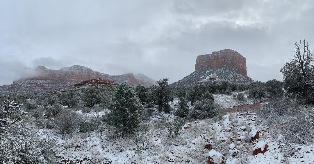 Sedona snow