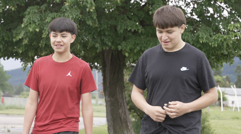 Two Arlee Junior high students recognized for act of kindness 