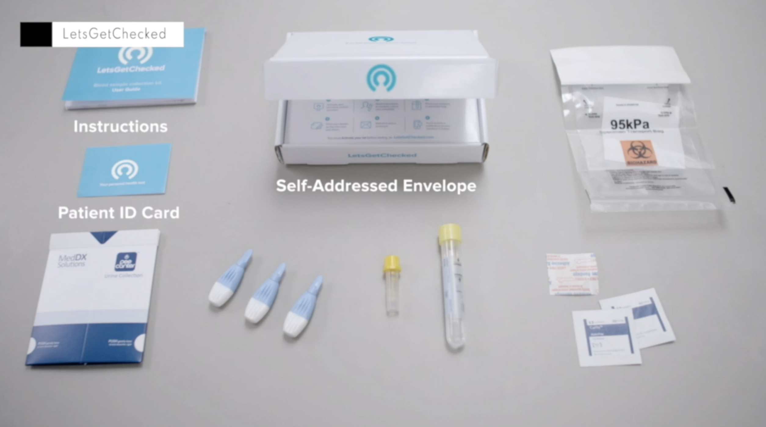 LetsGetChecked at-home testing kits