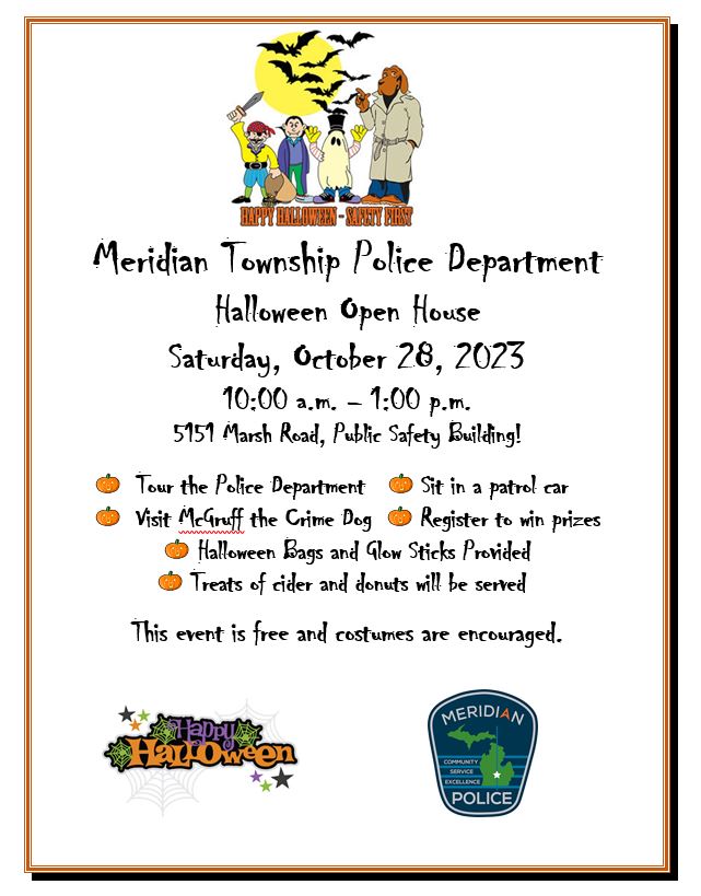 Meridian Township Halloween Open House
