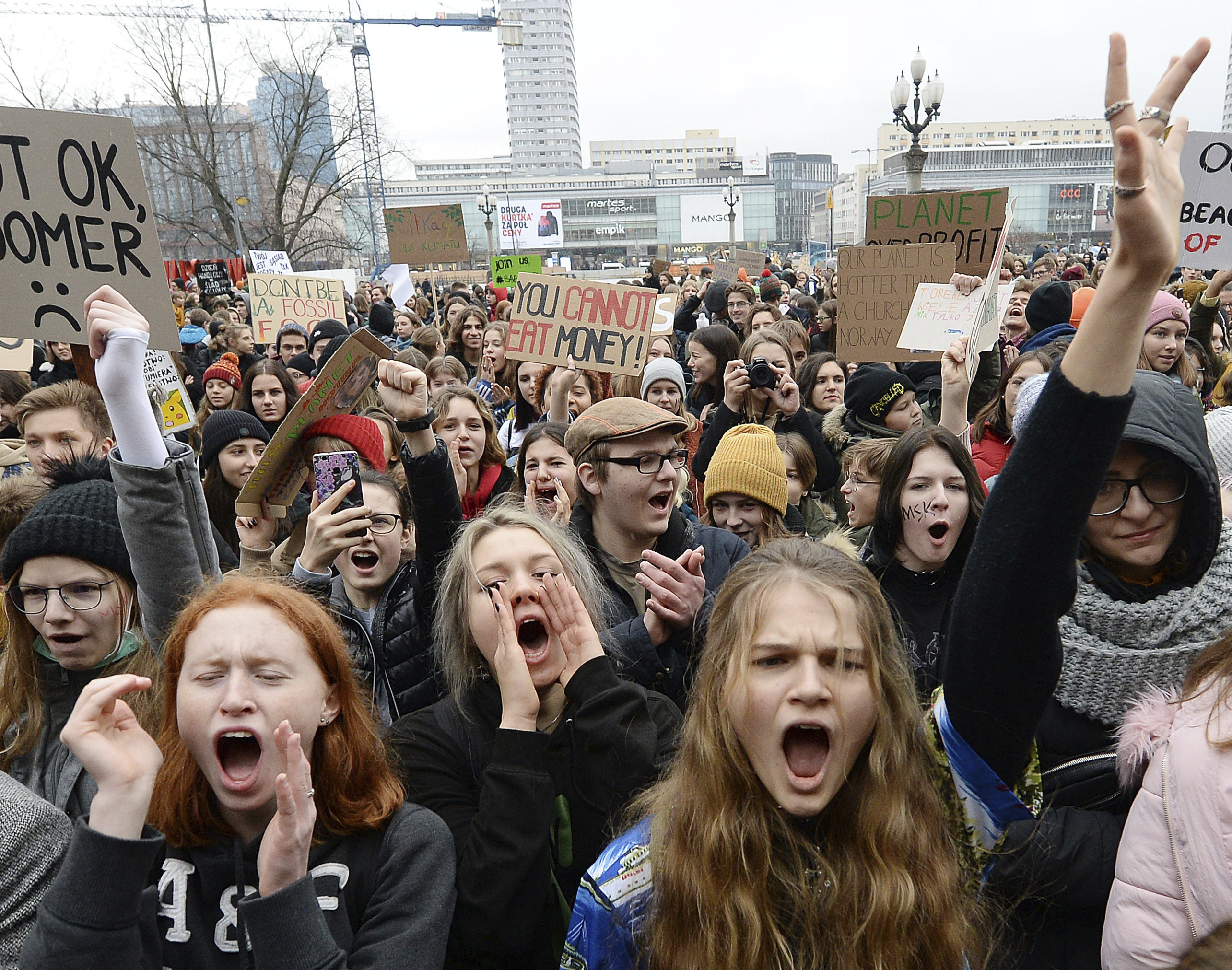 Poland Climate Protests