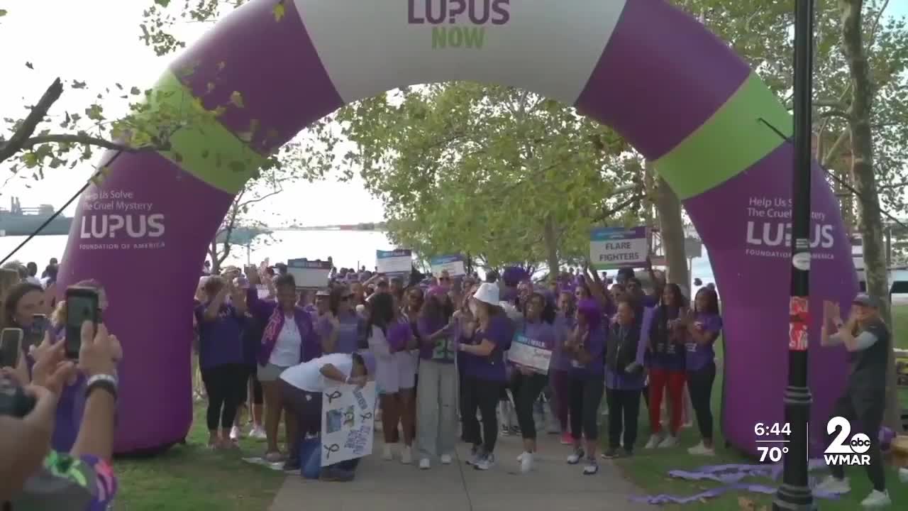 Baltimore lupus walk raises $65,000 for research at Canton Waterfront
