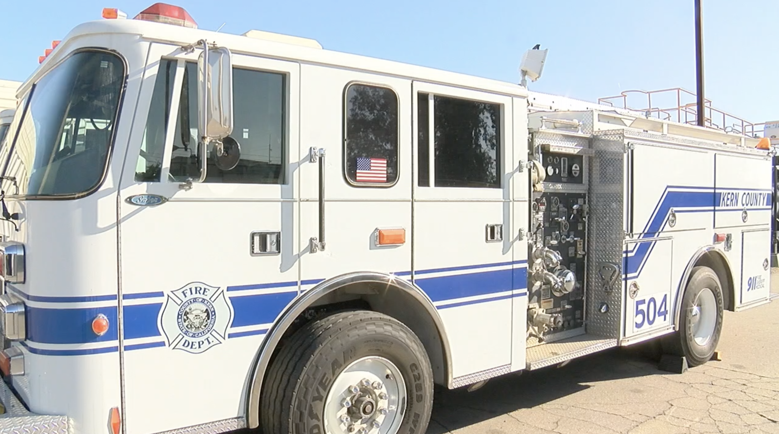 Kern County fire truck