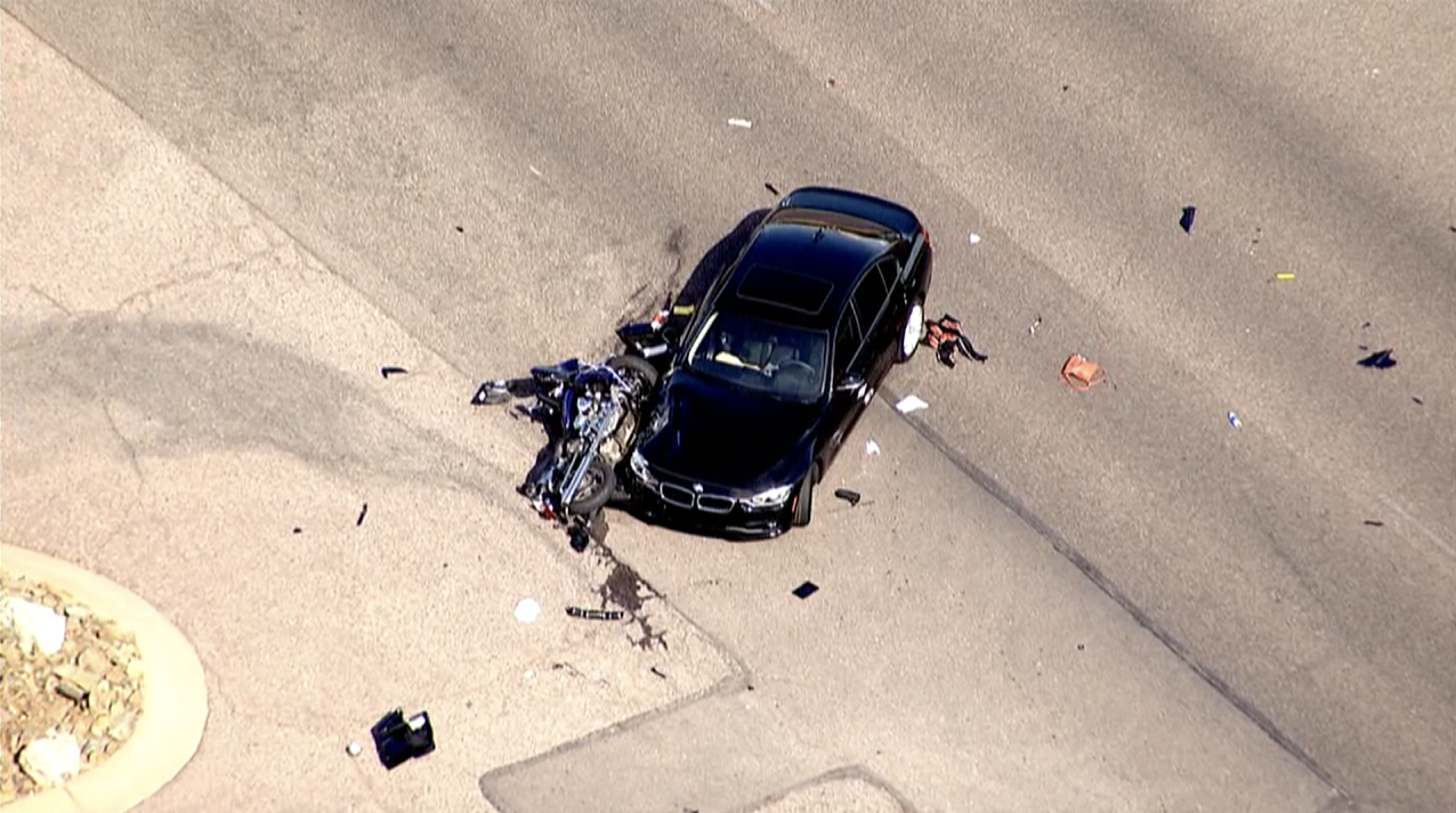 KNXV Scottsdale 101st Way Dynamite Motorcycle Crash 6-10-19