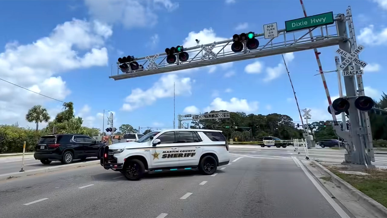 A bicyclist was hit and killed on May 26, 2026, by a Brightline train in Martin County, according to the sheriff's office.