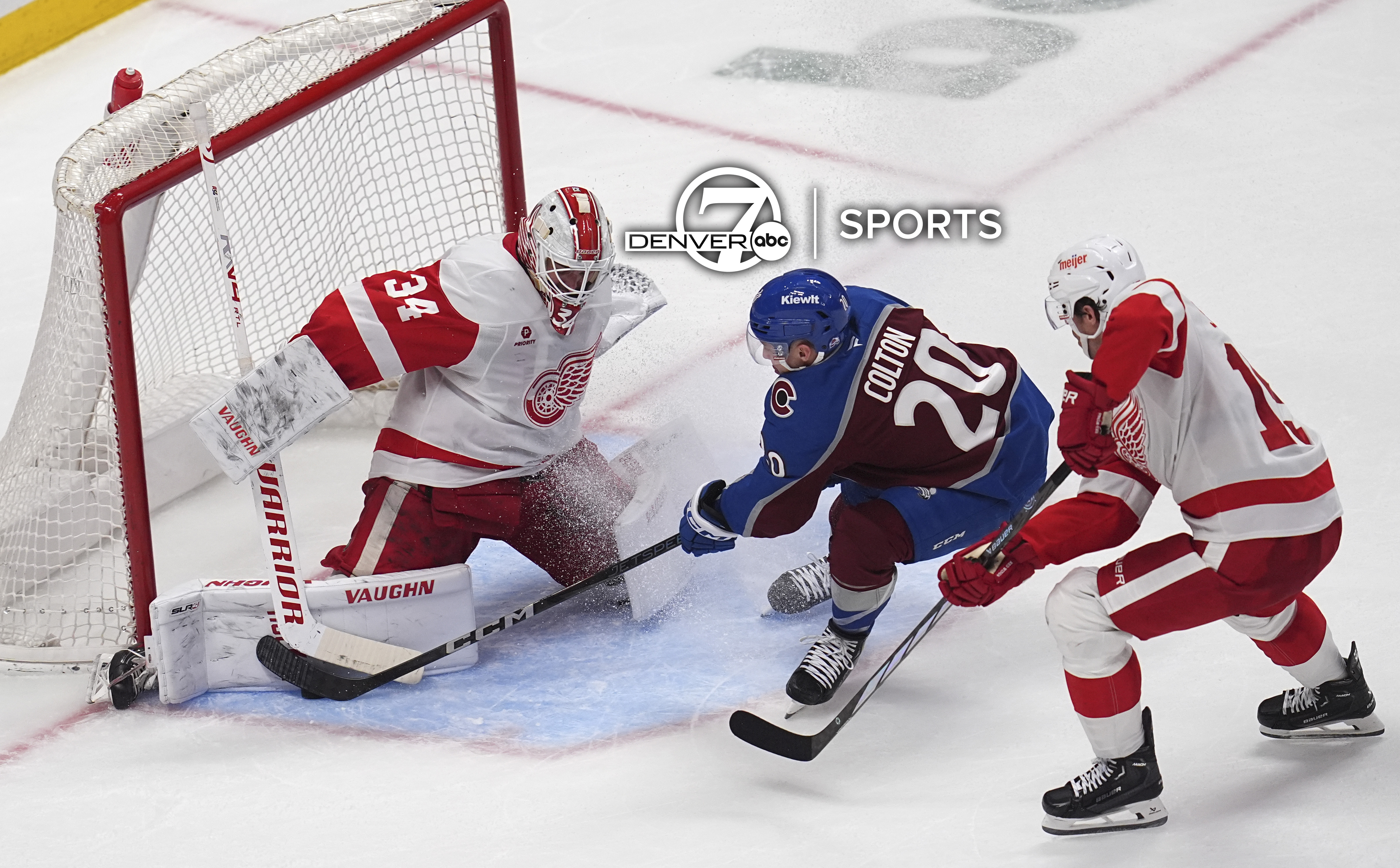 Red Wings Avalanche Hockey