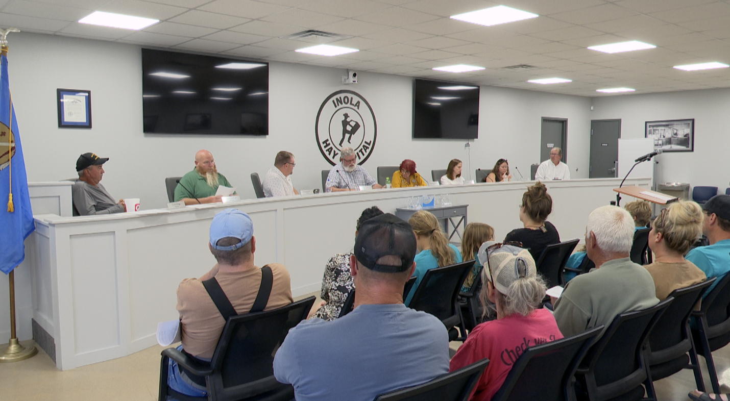 Town of Inola Council July 2026